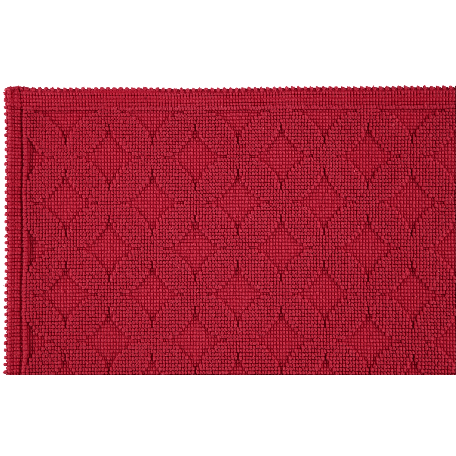 Rhomtuft - Badematte Seaside - Farbe: cardinal - 349 - 70x120 cm