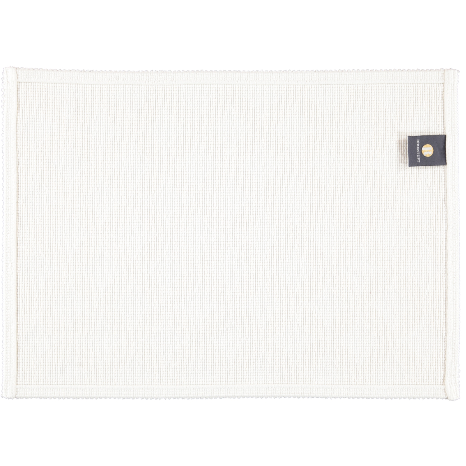 Rhomtuft - Badematte Seaside - Farbe: weiß - 01 - 50x70 cm
