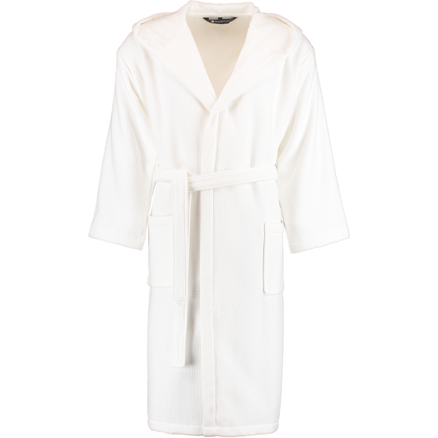 Rhomtuft RHOMTUFT Bademäntel unisex Kapuze Face & Body weiß - 01