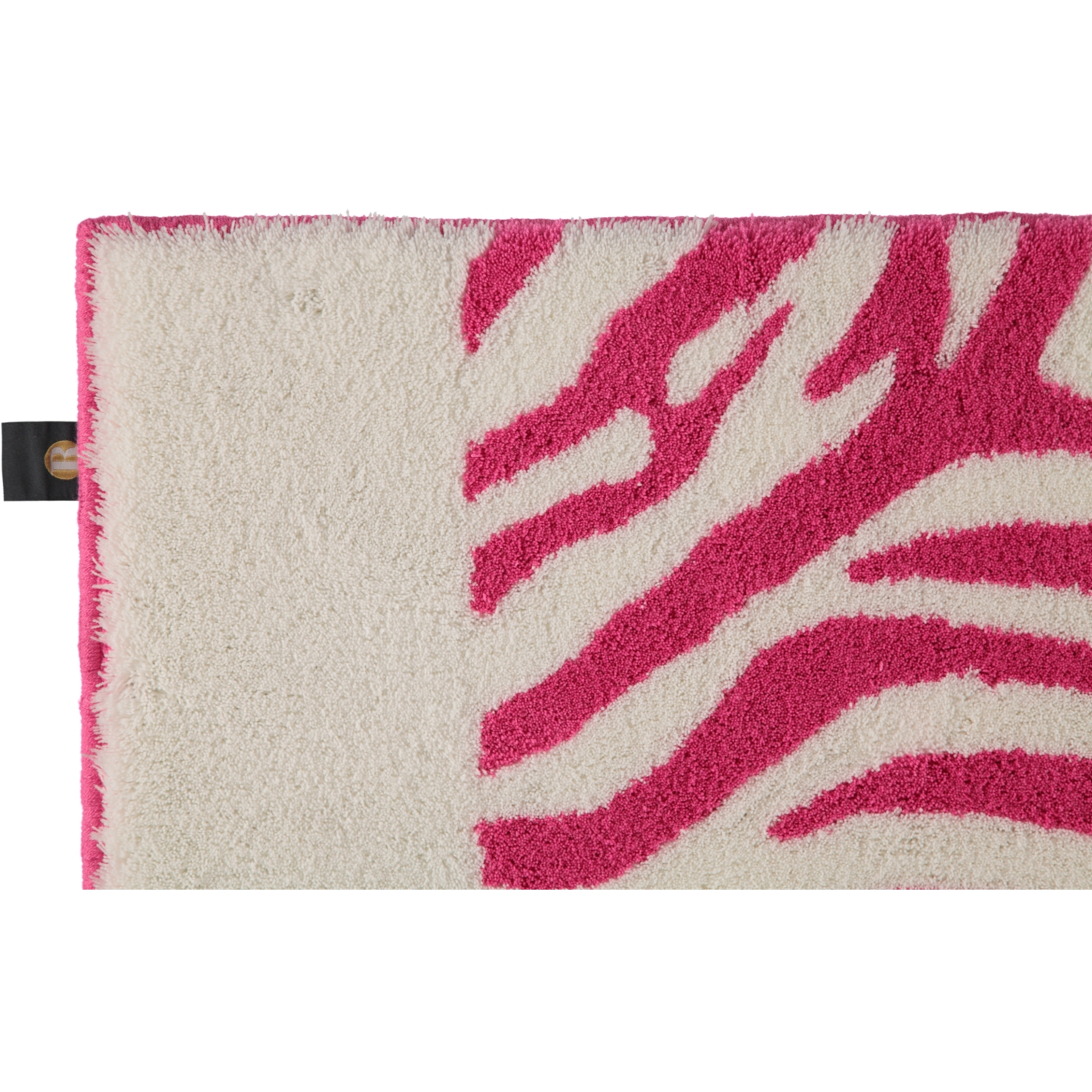 Rhomtuft RHOMTUFT Badteppiche Zebra fuchsia-weiss - 1403
