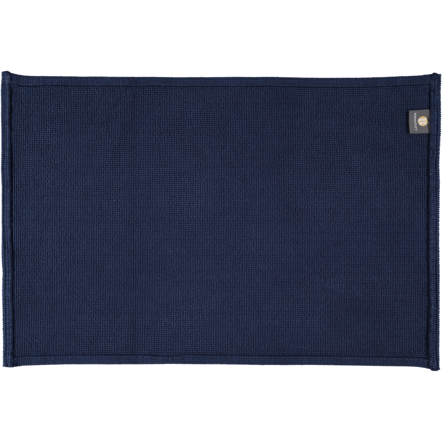 Rhomtuft - Badteppiche Plain - Farbe: kobalt - 84 - 60x90 cm