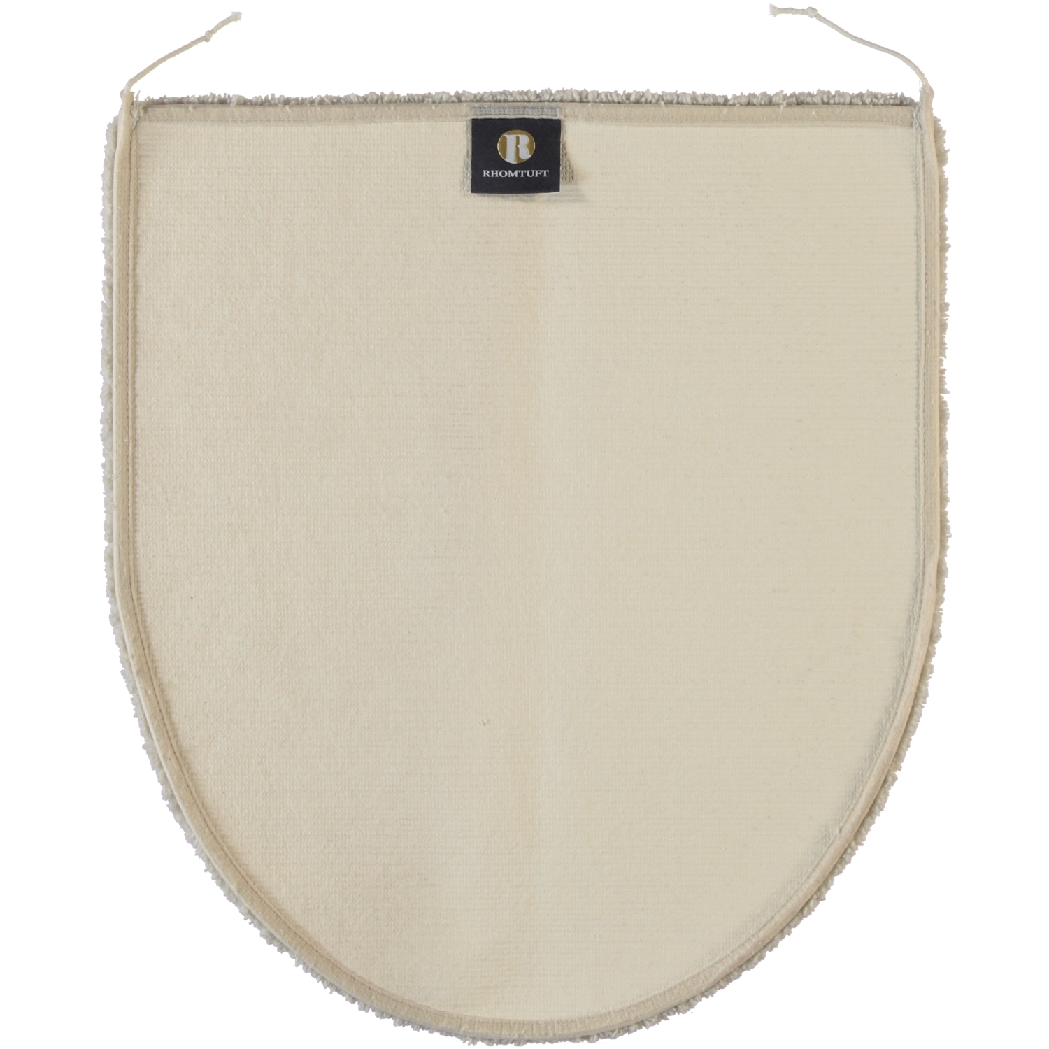 Rhomtuft - Badteppiche Square - Farbe: stone - 320 - Deckelbezug 45x50 cm
