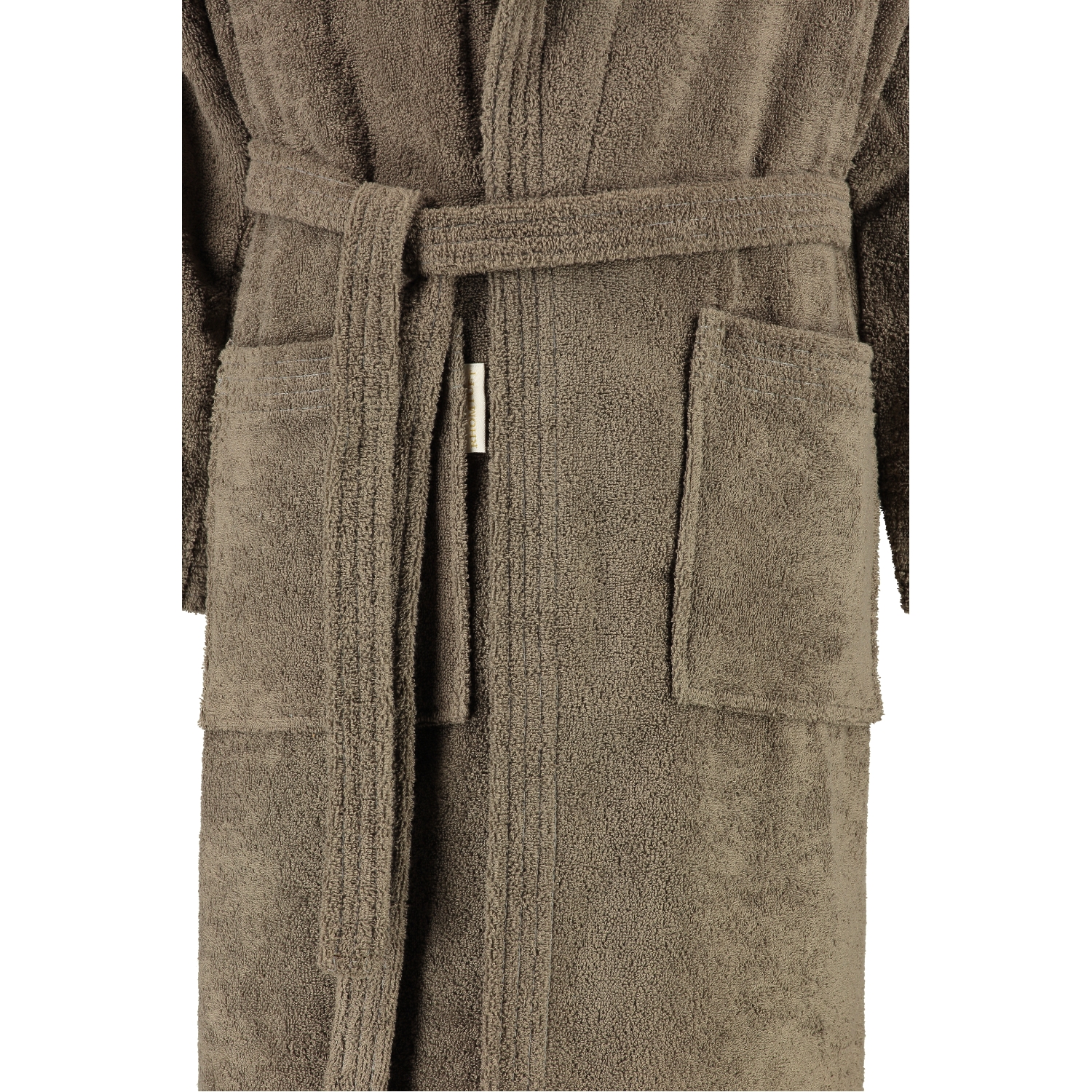 Rhomtuft RHOMTUFT Bademäntel unisex Schalkragen Sir & Lady taupe - 58