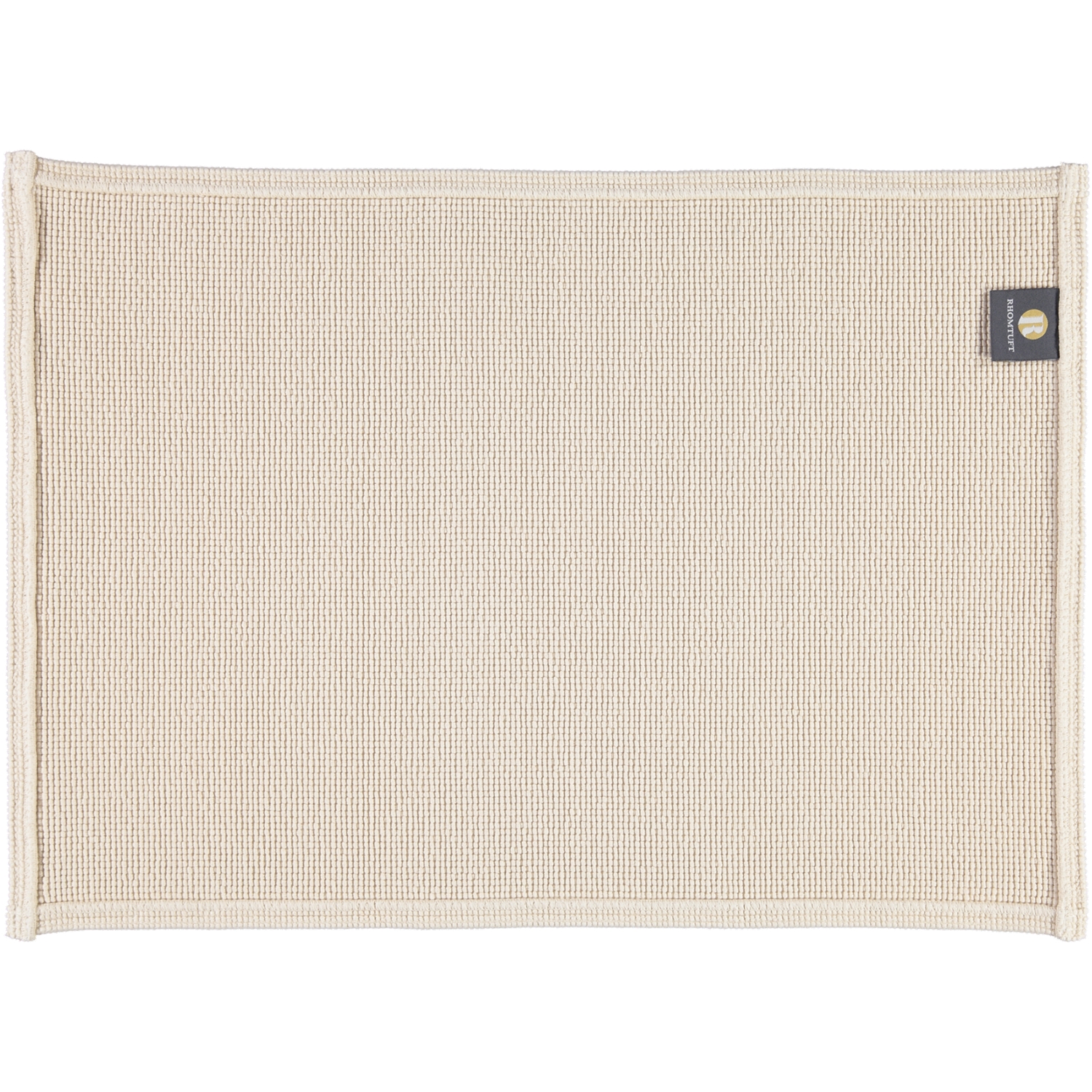 Rhomtuft - Badteppiche Plain - Farbe: natur-jasmin - 20 - 50x70 cm