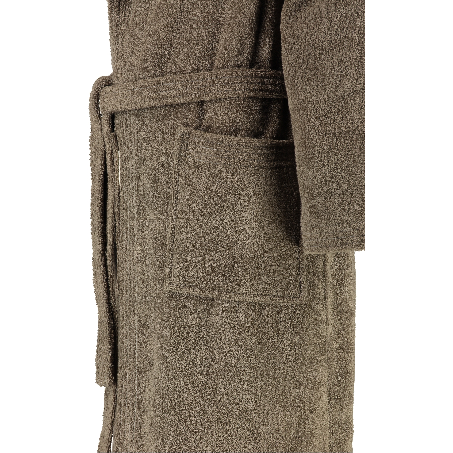 Rhomtuft RHOMTUFT Bademäntel unisex Schalkragen Sir & Lady taupe - 58