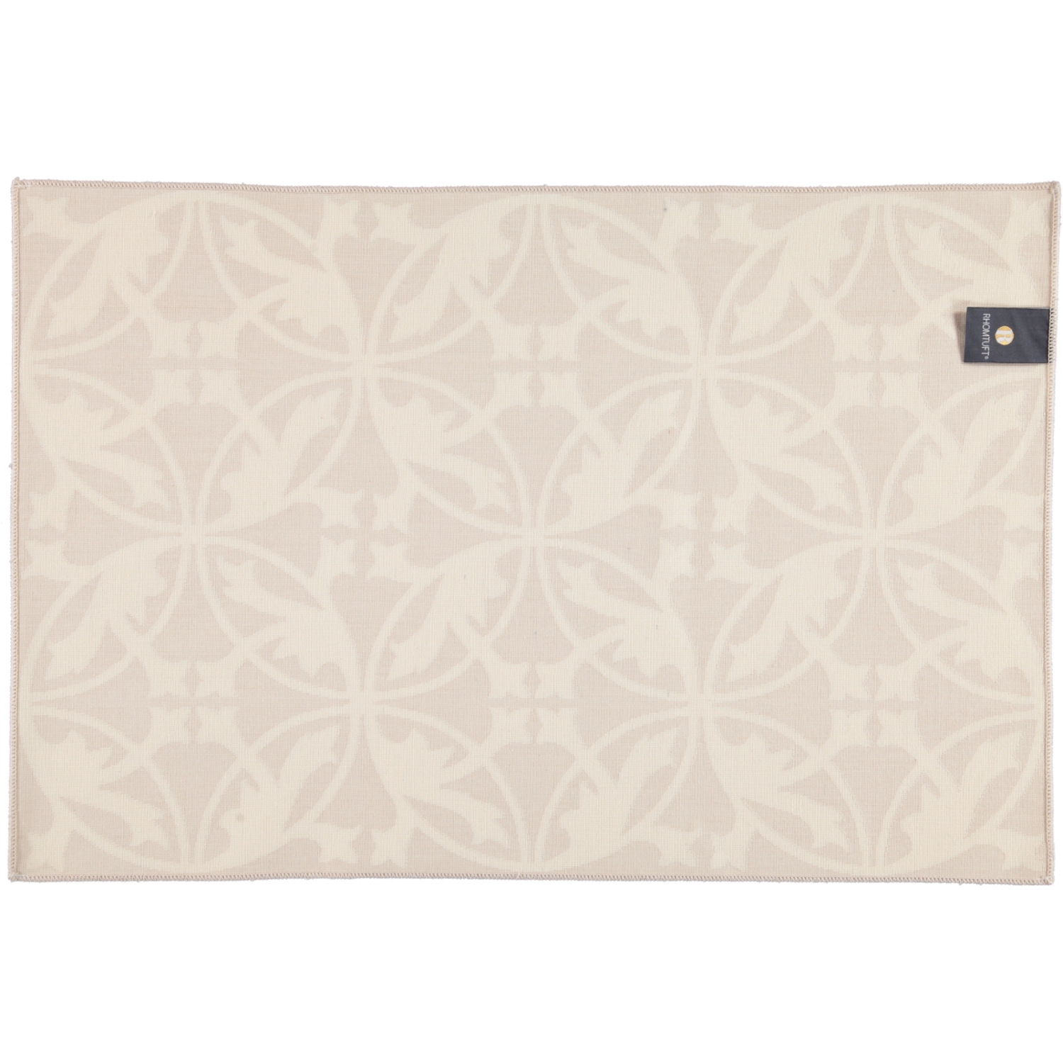 Rhomtuft - Badematte Mauro - Farbe: natur/weiß - 830 - 60x90 cm