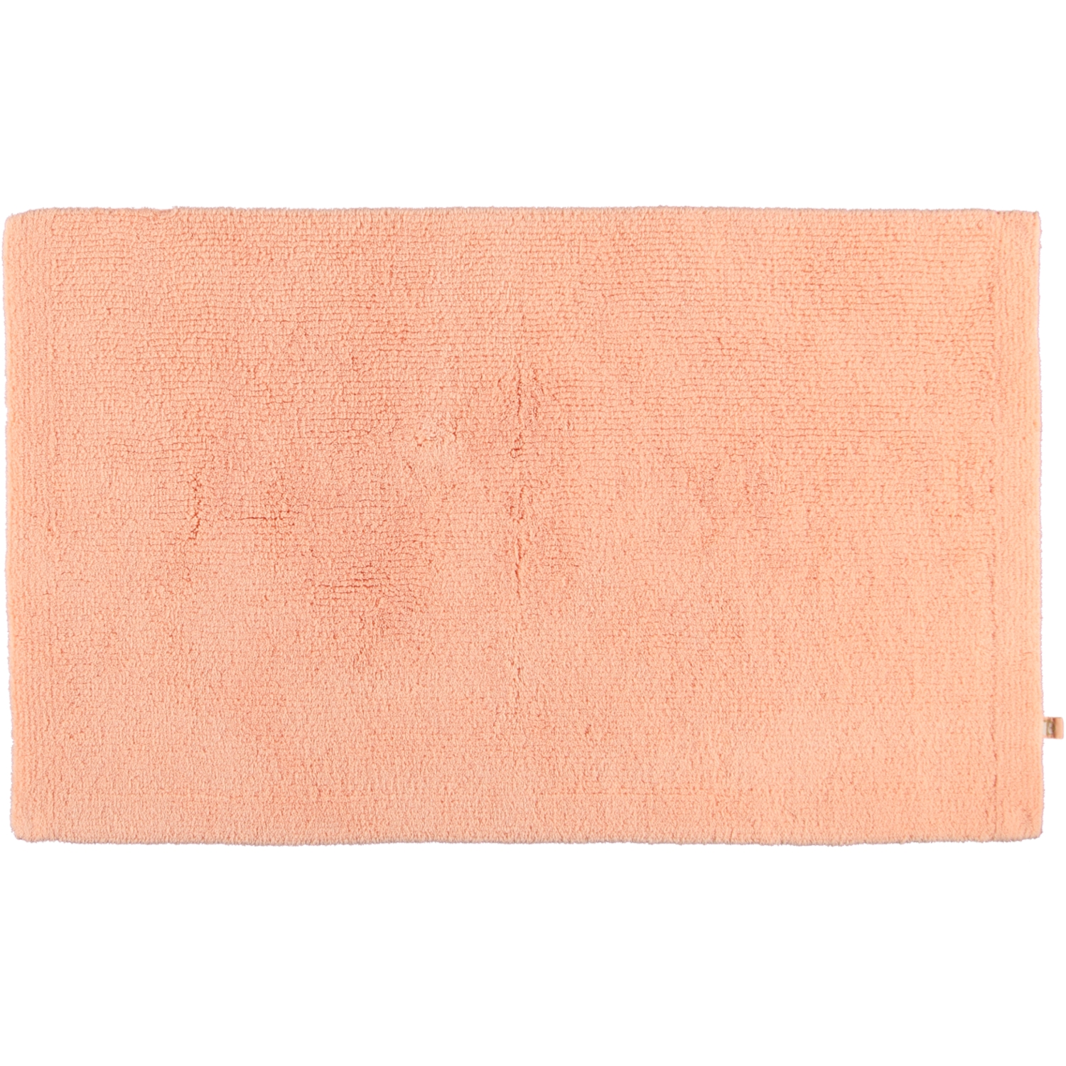 Rhomtuft - Badteppich Pur - Farbe: peach - 405 - 60x100 cm