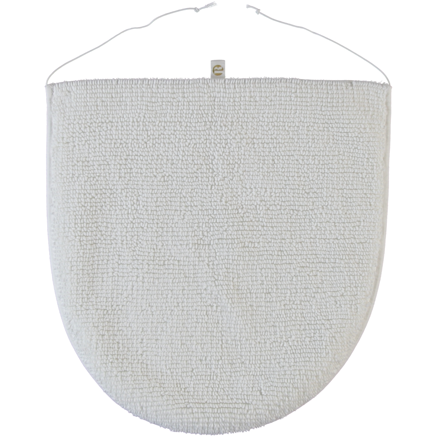 Rhomtuft - Badteppiche Prestige - Farbe: weiss - 01 - Deckelbezug 45x50 cm