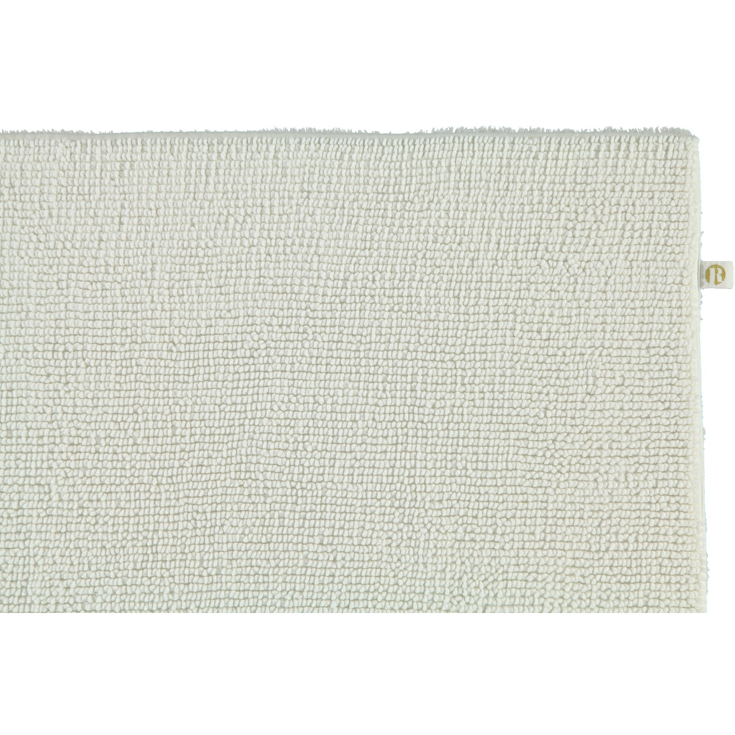 Rhomtuft - Badteppich Pur - Farbe: weiss - 01 - 60x100 cm