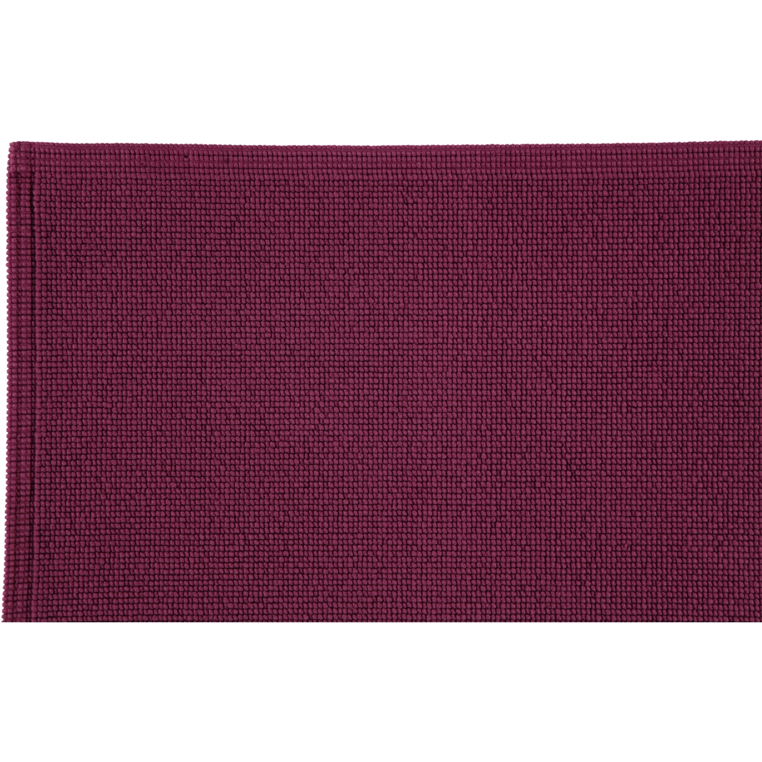 Rhomtuft - Badematte Plain - Farbe: berry - 237 - 70x120 cm