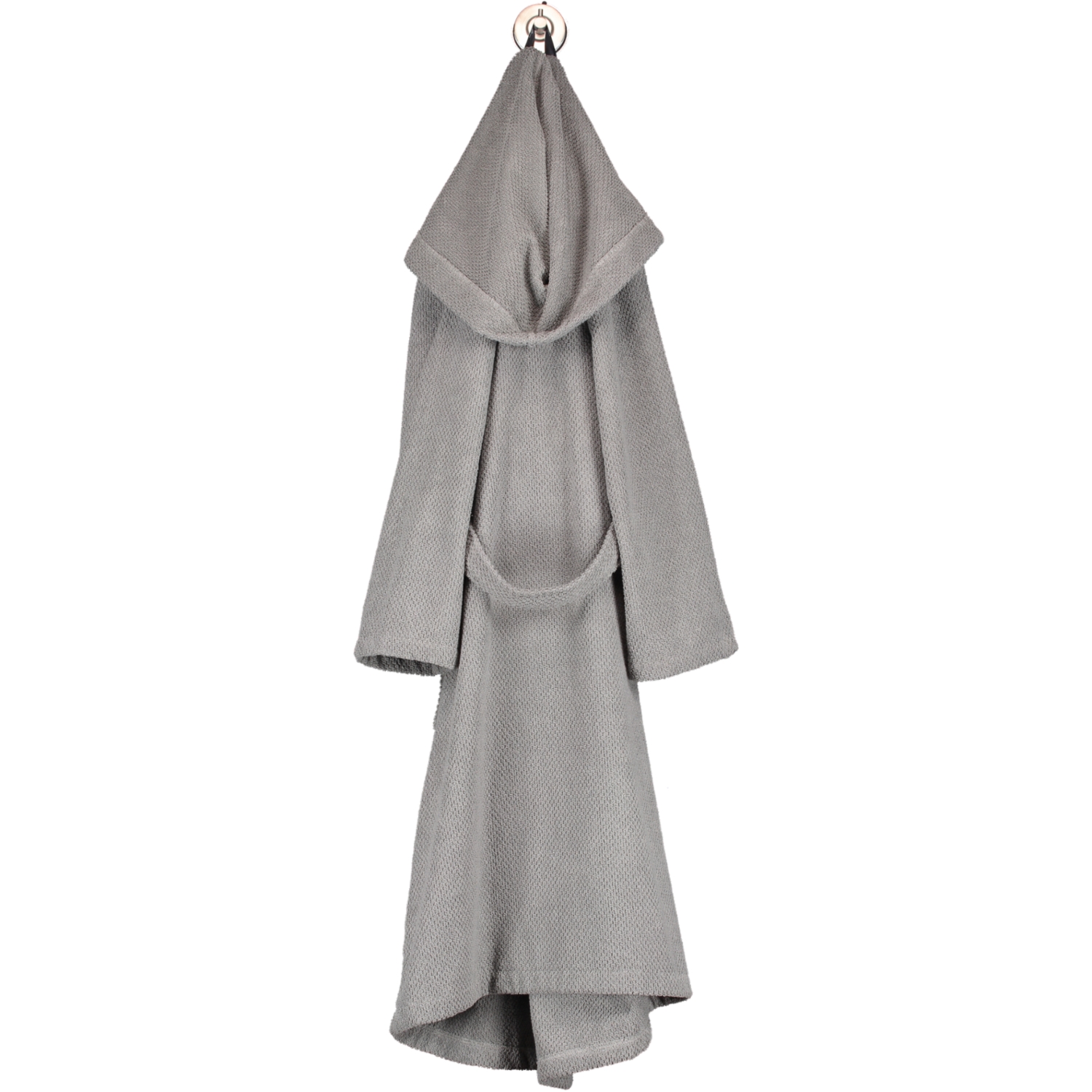 Rhomtuft - Bademantel Baronesse unisex - Farbe: kiesel - 85 - L
