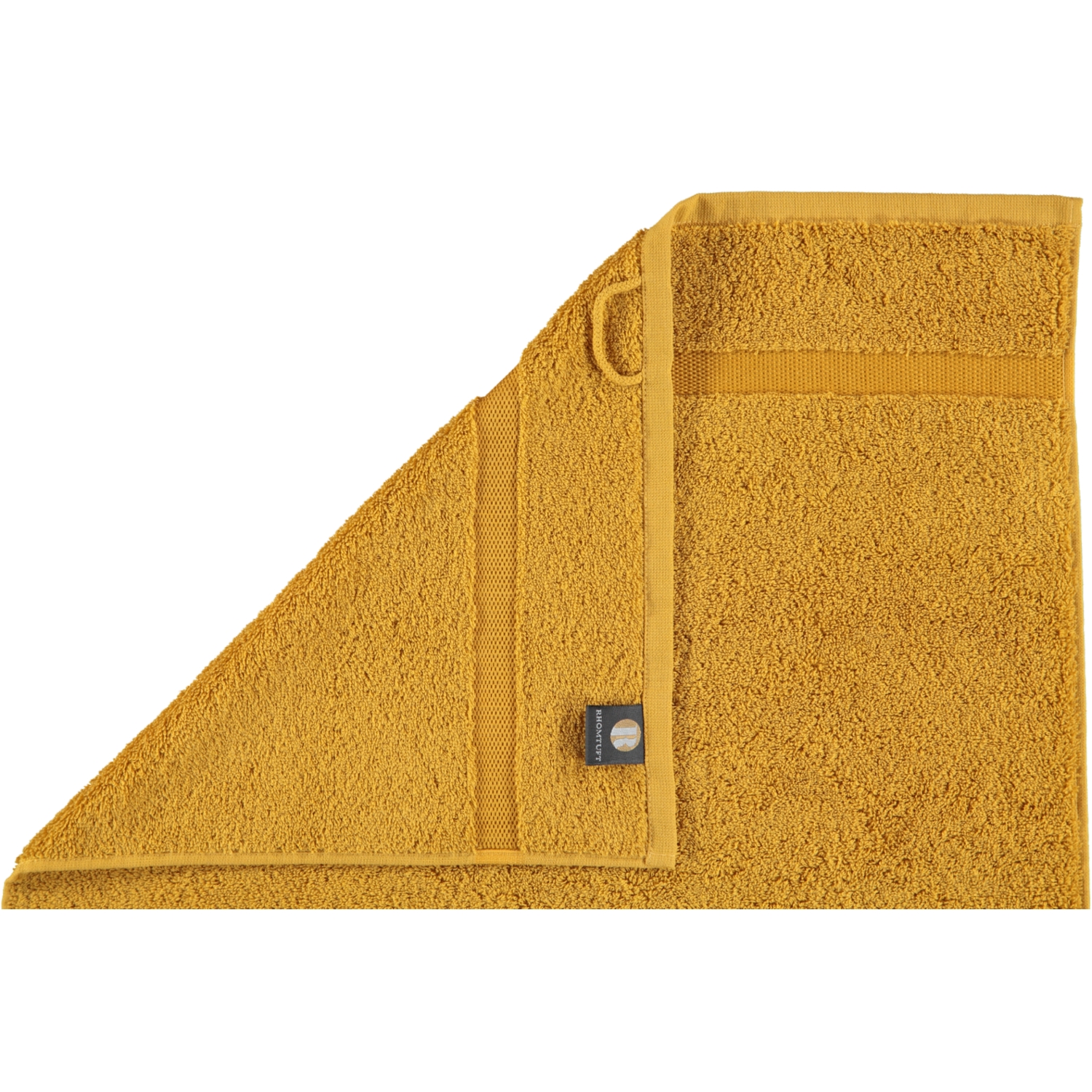 Rhomtuft - Handtücher Princess - Farbe: gold - 348 - Waschhandschuh 16x22 cm