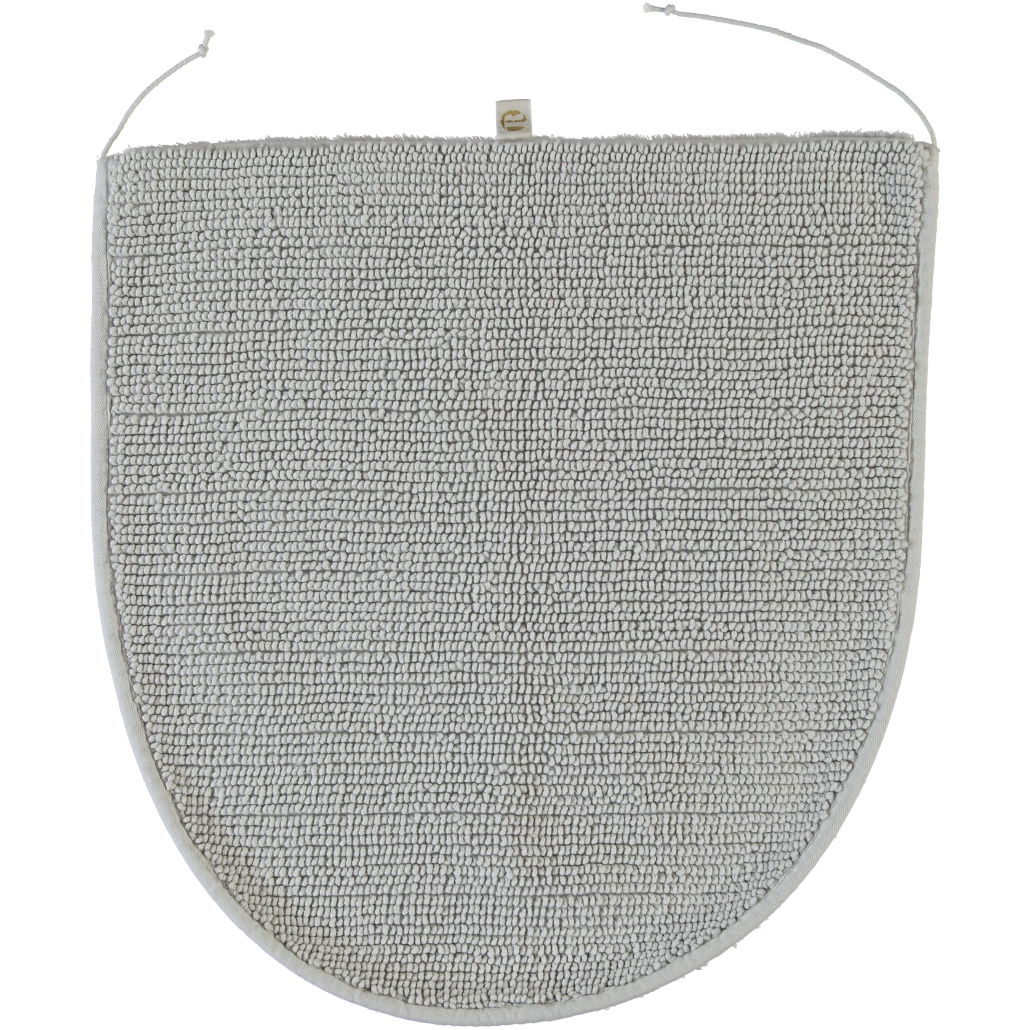 Rhomtuft - Badteppiche Prestige - Farbe: perlgrau - 11 - Deckelbezug 45x50 cm