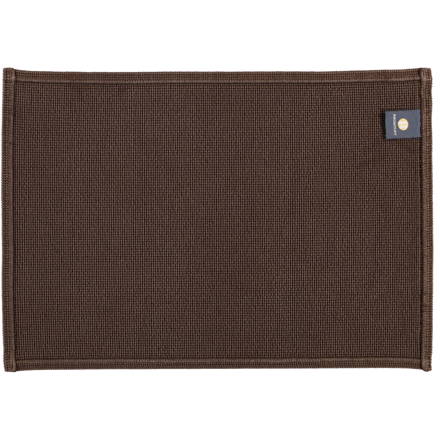 Rhomtuft - Badematte Plain - Farbe: mocca - 406 - 50x70 cm