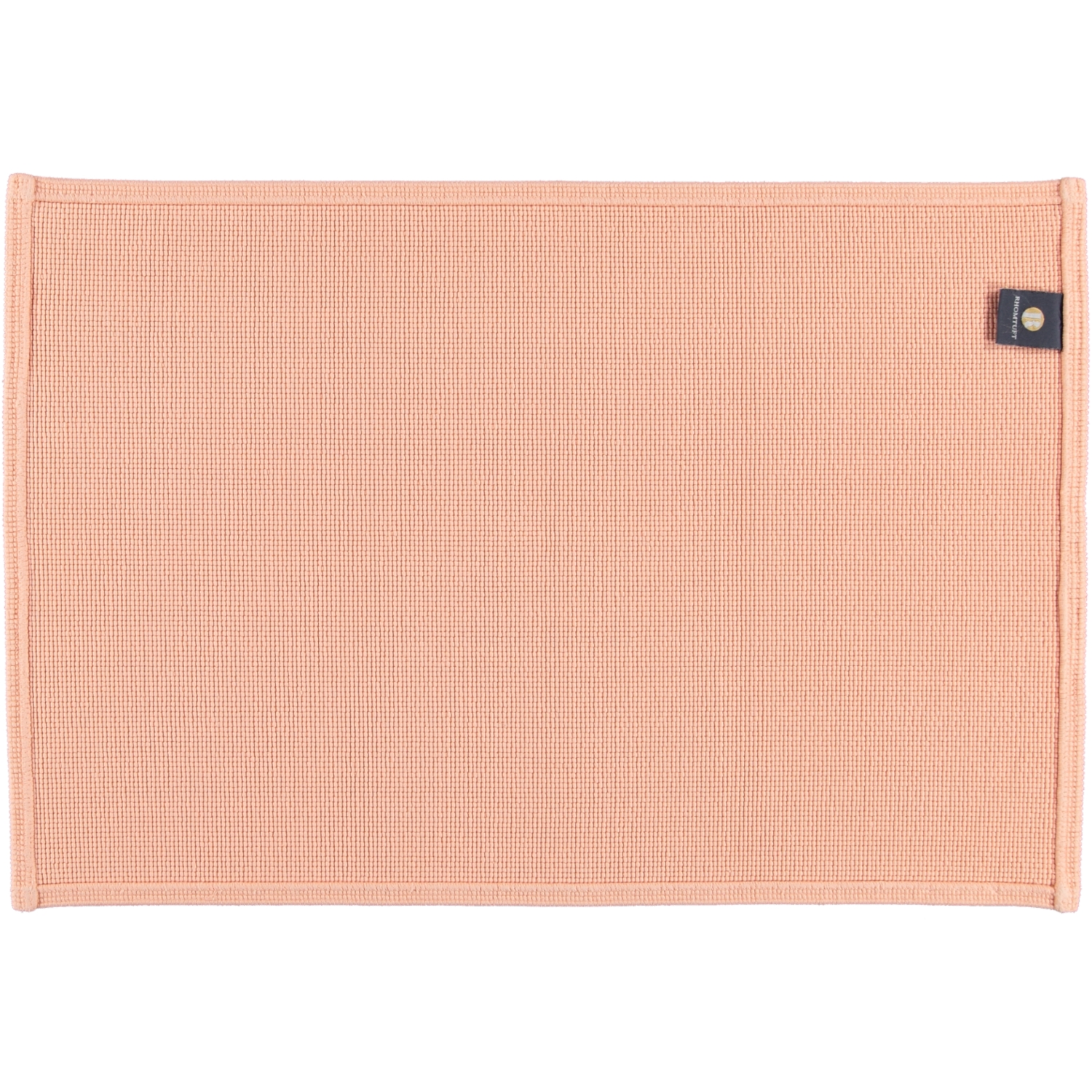 Rhomtuft - Badematte Plain - Farbe: peach - 405 - 60x90 cm