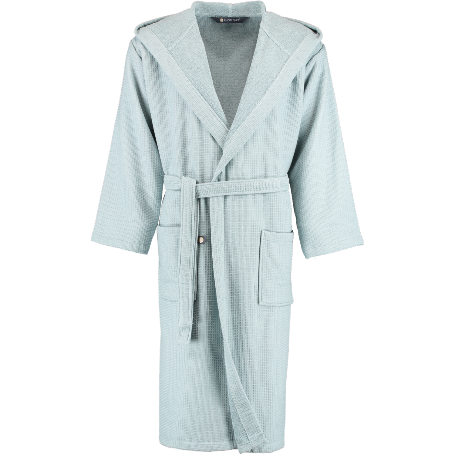 Rhomtuft RHOMTUFT Bademäntel unisex Kapuze Face & Body aquamarin - 400