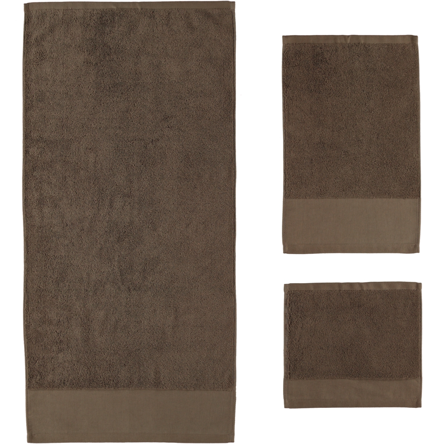Rhomtuft RHOMTUFT Handtücher Comtesse taupe - 58