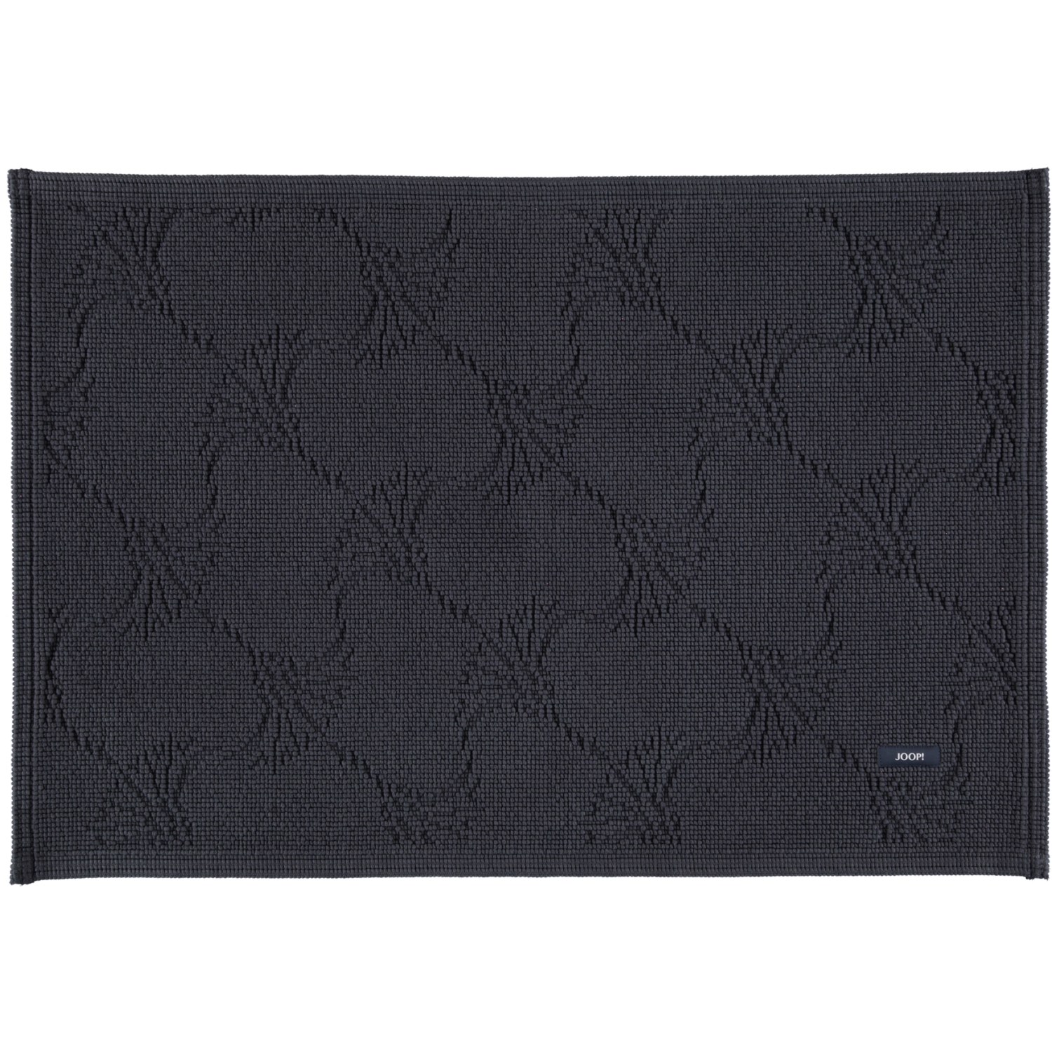 JOOP! Badematten New Cornflower 60 anthrazit - 069