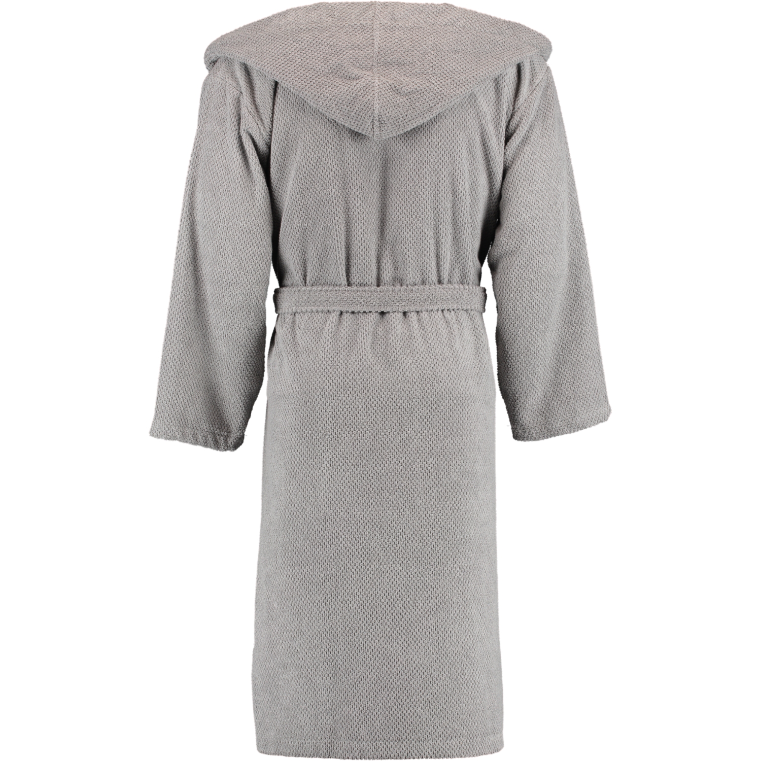 Rhomtuft - Bademantel Baronesse unisex - Farbe: kiesel - 85 - L