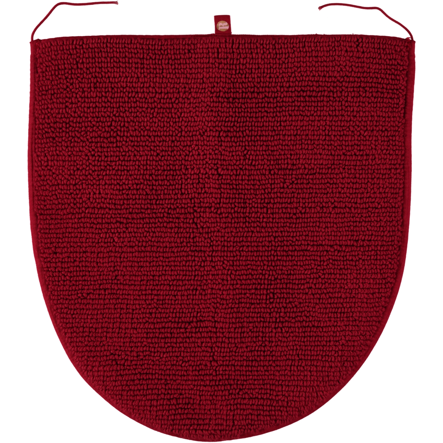 Rhomtuft - Badteppiche Prestige - Farbe: cardinal - 349 - Deckelbezug 45x50 cm