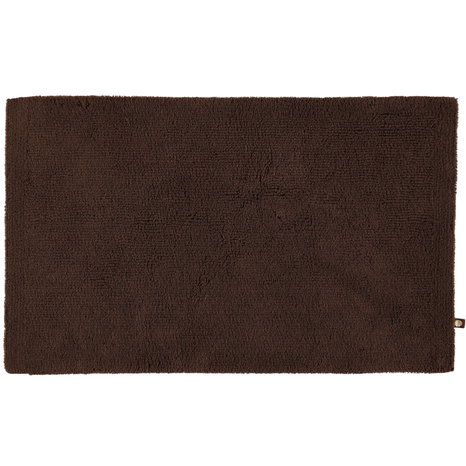 Rhomtuft - Badteppich Pur - Farbe: mocca - 406 - 60x100 cm