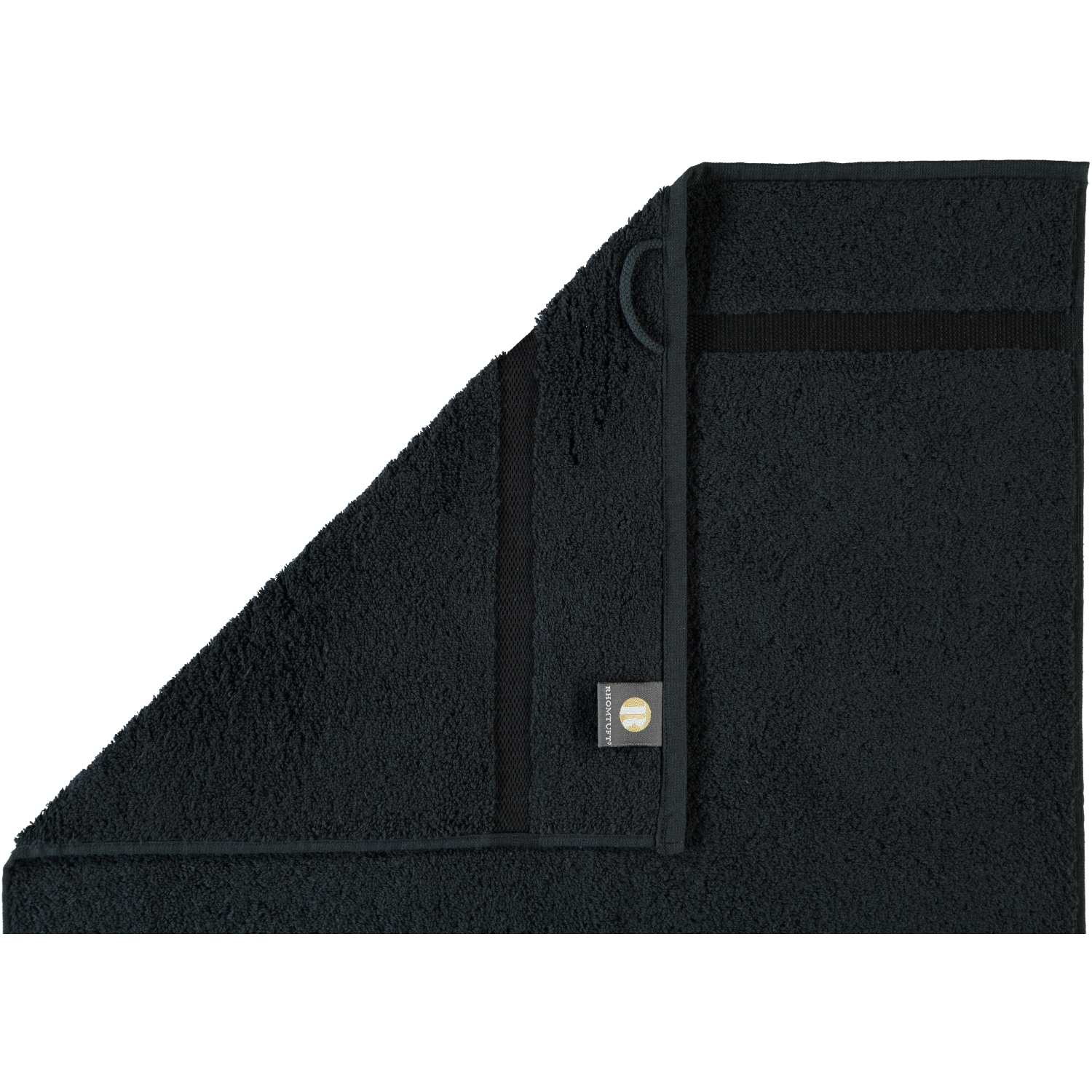 Rhomtuft - Handtücher Princess - Farbe: schwarz - 15 - Handtuch 55x100 cm