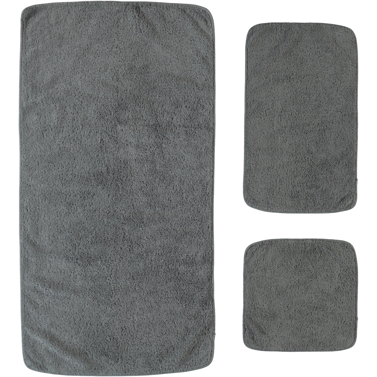 Rhomtuft RHOMTUFT Handtücher Loft kiesel - 85