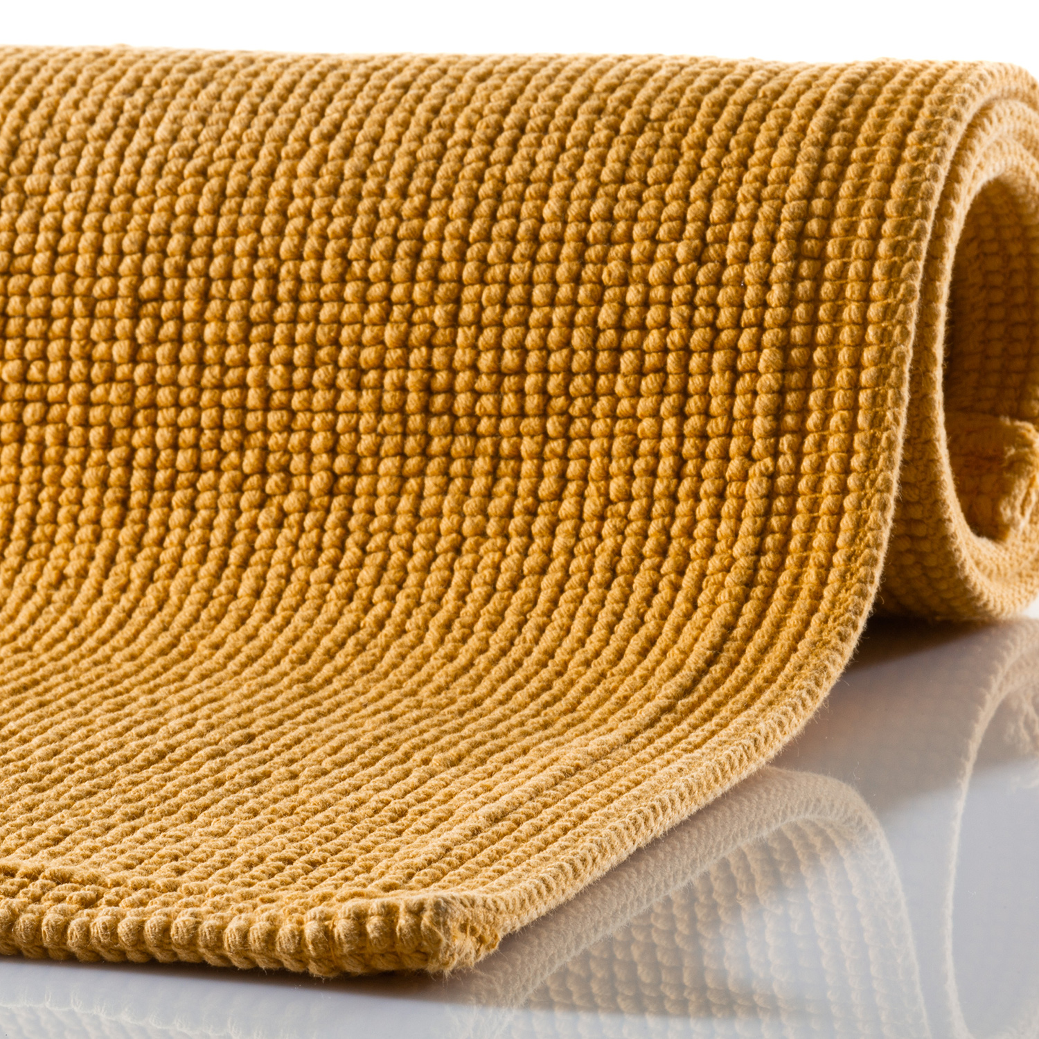 Rhomtuft - Badematte Plain - Farbe: gold - 348 - 70x120 cm