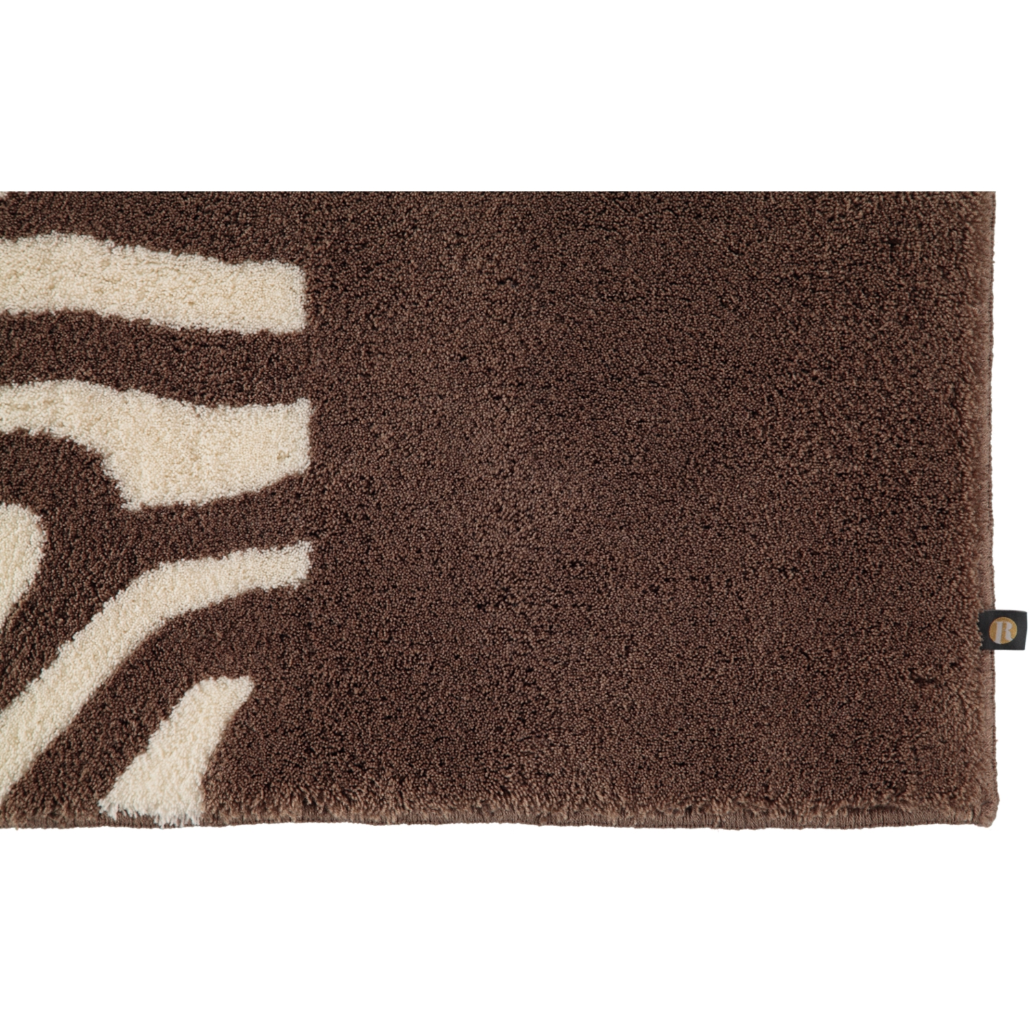 Rhomtuft RHOMTUFT Badteppiche Zebra taupe-natur-jasmin - 1400