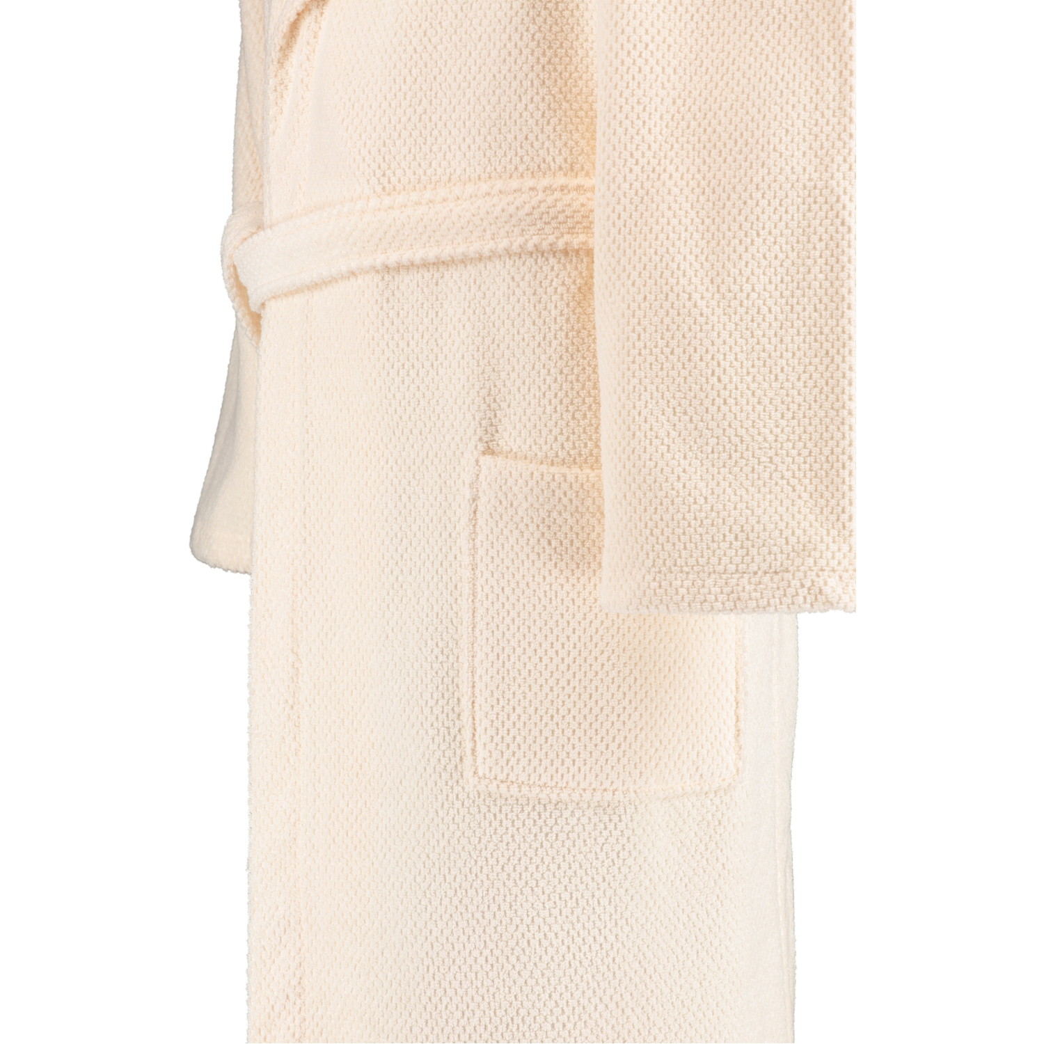 Rhomtuft - Bademantel Baronesse unisex - Farbe: natur-jasmin - 20 - XL