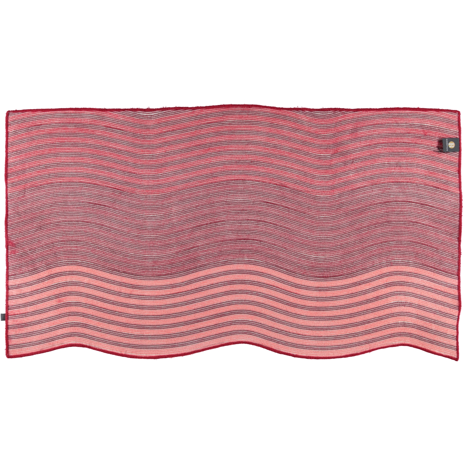 Rhomtuft RHOMTUFT Badteppiche Wave cardinal-carmin-erdbeere-begonie - 1351