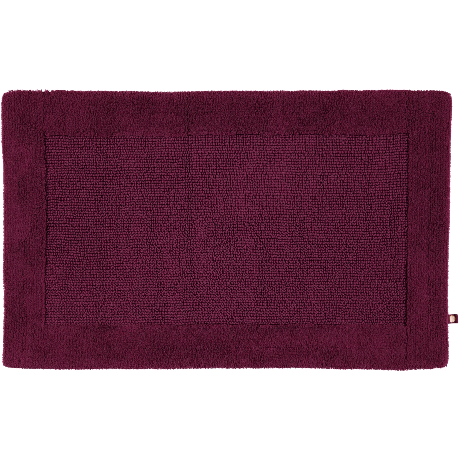 Rhomtuft - Badteppiche Prestige - Farbe: berry - 237 - 60x100 cm