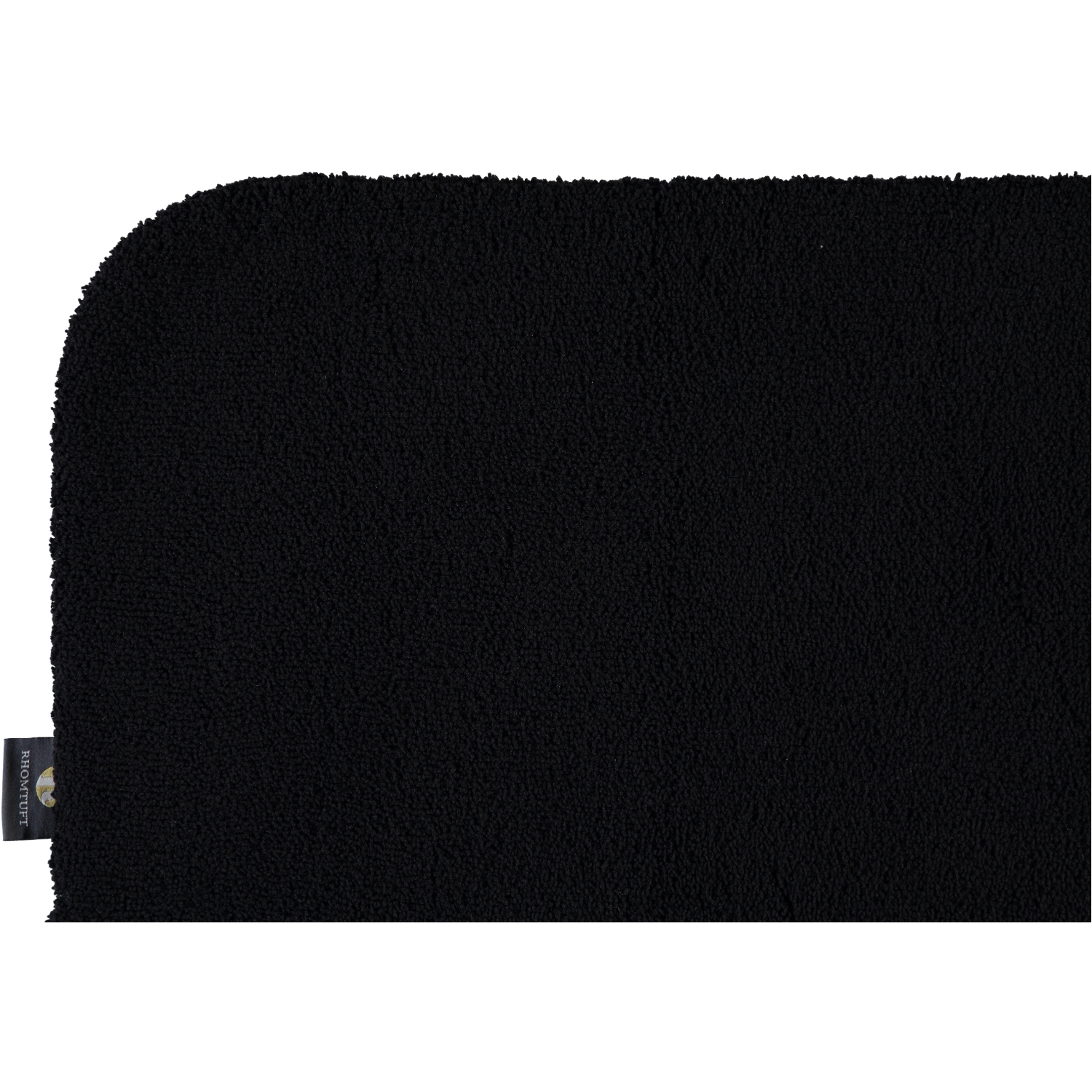 Rhomtuft - Badteppiche Aspect - Farbe: schwarz - 15 - 80x160 cm