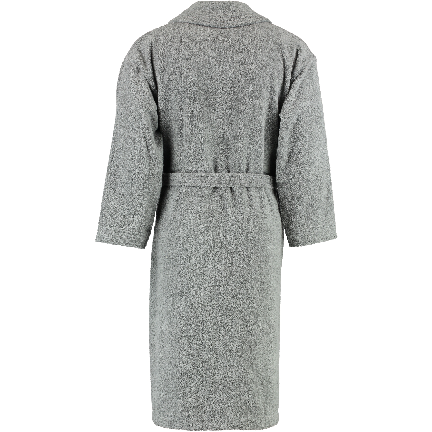 Rhomtuft RHOMTUFT Bademäntel unisex Schalkragen Sir & Lady kiesel - 85