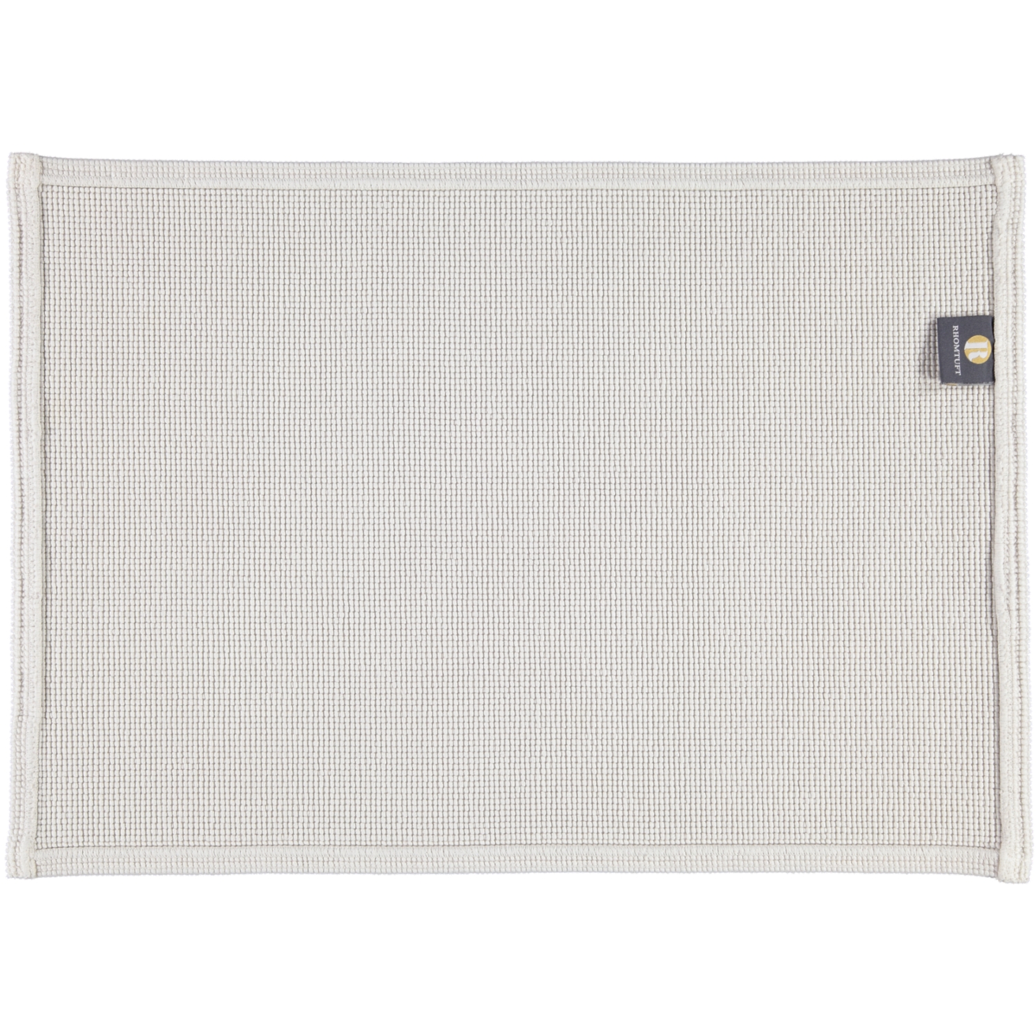 Rhomtuft - Badteppiche Plain - Farbe: perlgrau - 11 - 50x70 cm