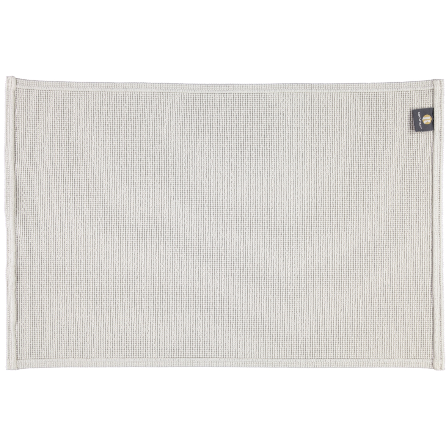 Rhomtuft - Badteppiche Plain - Farbe: perlgrau - 11 - 60x90 cm