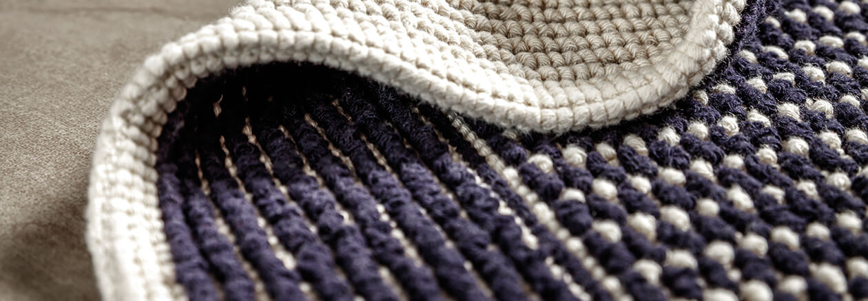 Rhomtuft - Badematte Sailor - Farbe: navy/natur - 1512 70x120 cm Detailbild 3 Rhomtuft - Badematte Sailor - Farbe: navy/natur - 1512 70x120 cm Detailbild 3
