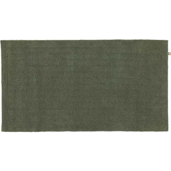 Rhomtuft - Badteppich Pur - Farbe: olive - 404 70x130 cm